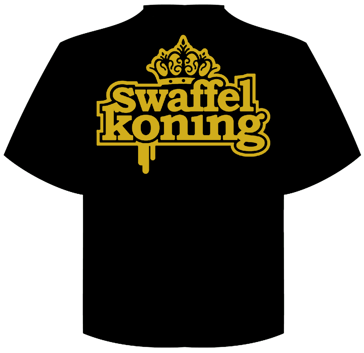 T-Shirt "swaffel koning" - Klik op de afbeelding om het venster te sluiten